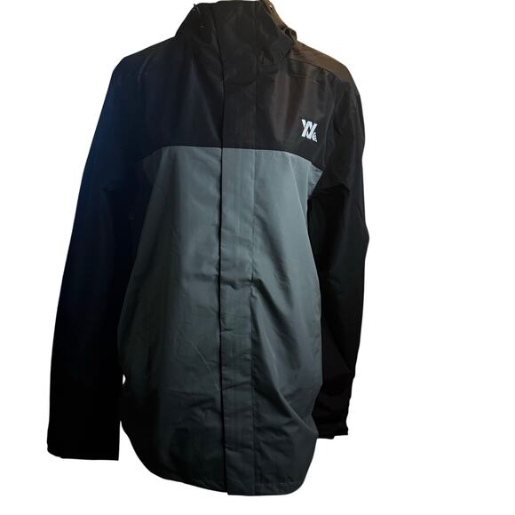 Dixxon Gray and Black Tech Windbreaker Jacket, Men's Size Large Tall, NWT - Picture 5 of 11